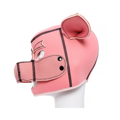 Ple'sur Neoprene Pig Mask Hood for Playful Adventures