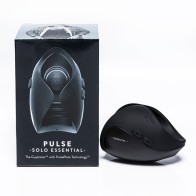 Hot Octopuss Pulse Solo Esencial Estimulador Vibrador Recargable Negro - Experiencia Única