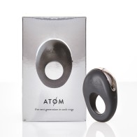 Anillo Vibrador Recargable Atom Hot Octopuss Color Negro