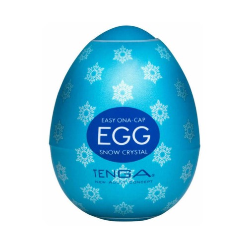 Tenga Egg Snow Crystal - Ultimate Stretchable Pleasure