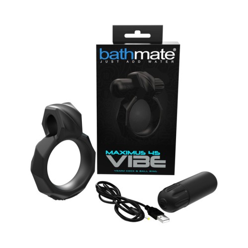 Anillo Vibrador para Pene y Testículos Bathmate Maximus 45 | Eleva Tu Placer