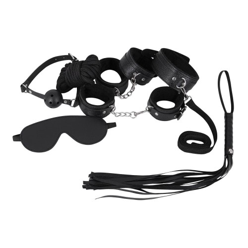 Male Power Leather 7-Pack Lite Bondage Set - Explore Kinky Fun