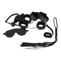 Set de Bondage Lite de Cuero Male Power 7-Pack - Descubre Diversión Perversa