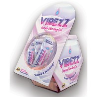 VIBEZZ Female Vibrating Gel Display Jar - 50 pcs