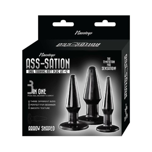 Ass-Sation Anal Training Butt Plug Kit