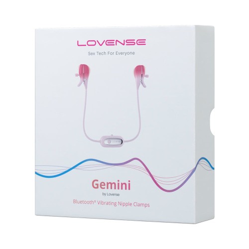 Pinzas Vibradoras de Pezones Bluetooth Lovense Gemini