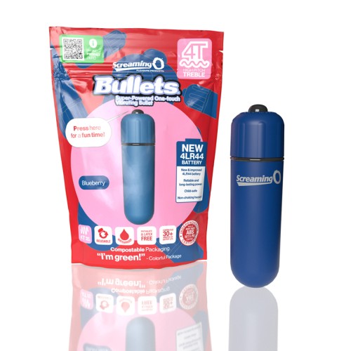 Vibrador Bullet Screaming O 4T para una Provocación Máxima