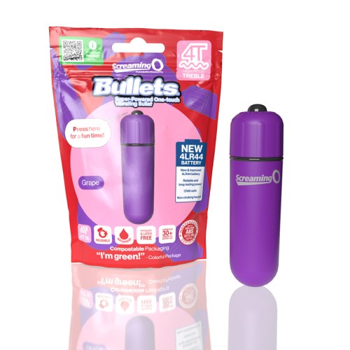 Screaming O 4T Bullet Vibrator Grape - Ultimate Pleasure