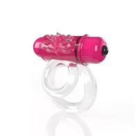 Screaming O 4B DoubleO 6 Anillo Doble Vibrante Strawberry