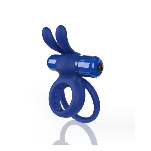 Screaming O 4B Ohare Rabbit Cockring Vibrator Blueberry