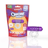 Screaming O 4B OWow Vibrating Couples Ring Grape