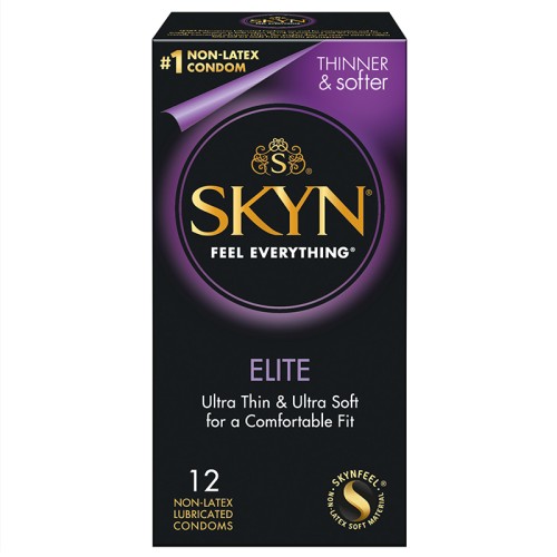 Condones Lifestyles Skyn Elite Ultra Finos de Poliisopreno 12-Pack