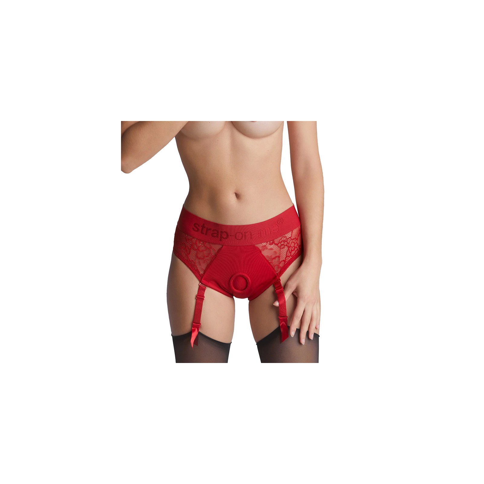 Arnés Strap-On-Me Diva - Rojo XXL