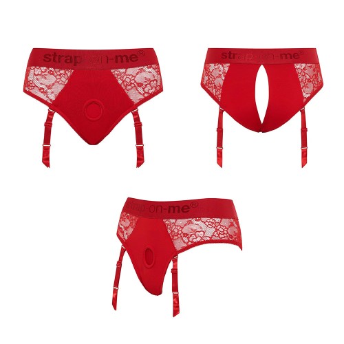 Arnés Strap-On-Me Diva - Rojo XXL