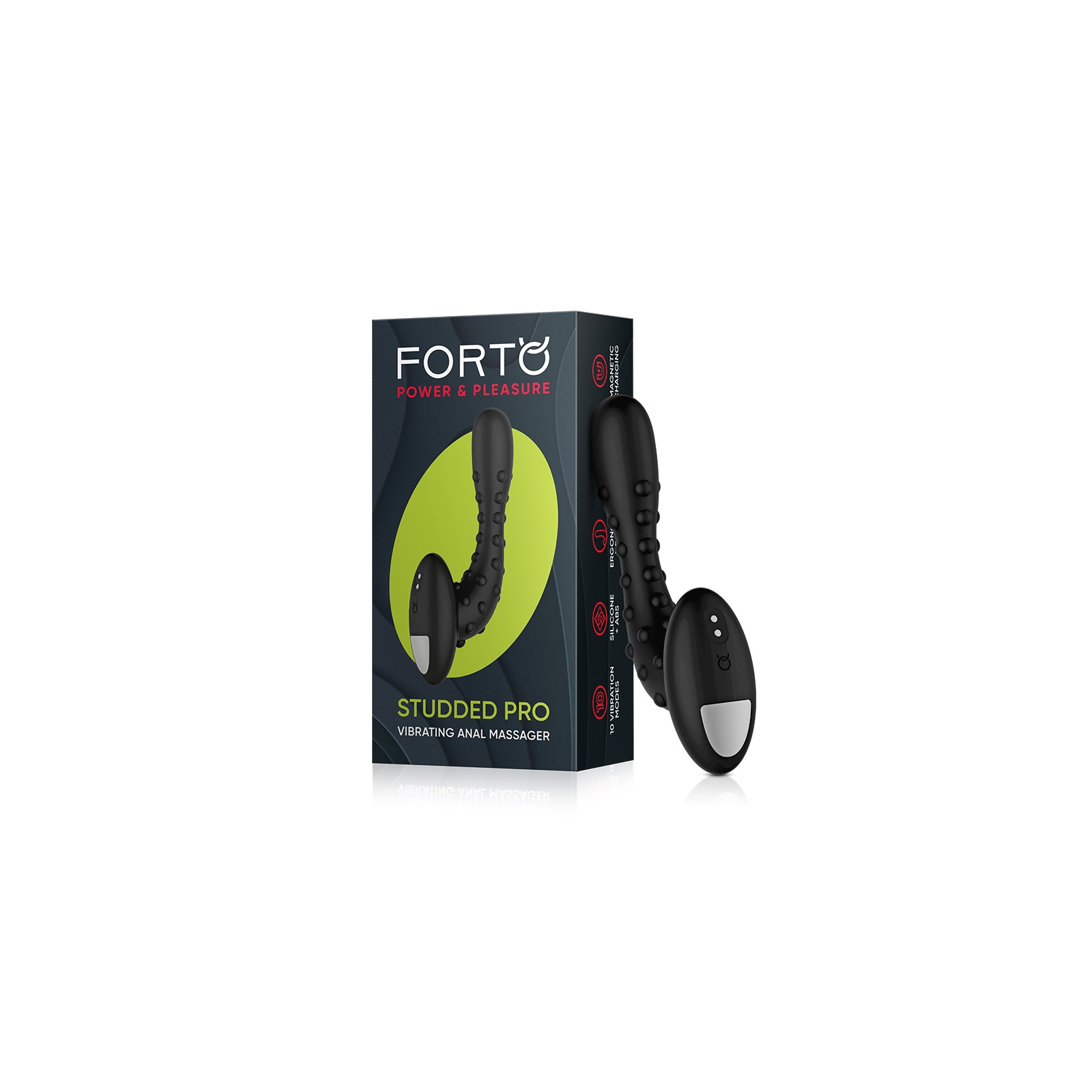 Forto Pro Rechargeable Anal Massager for Deep Pleasure