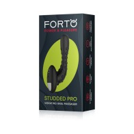 Forto Pro Rechargeable Anal Massager for Deep Pleasure