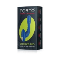 Forto Studded Pro Vibrating Anal Massager