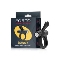 Forto Bunny Vibrating Cockring for Extra Pleasure