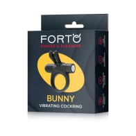 Forto Bunny Vibrating Cockring for Extra Pleasure