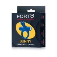 Forto Bunny Rechargeable Vibrating Cockring - Exciting Pleasure