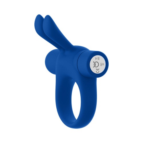 Forto Bunny Rechargeable Vibrating Cockring - Exciting Pleasure