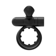 Forto Pointer Rechargeable Silicone Vibrating Cockring