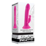 Vibrador de Conejo Recargable Somebunny to Love de Evolved