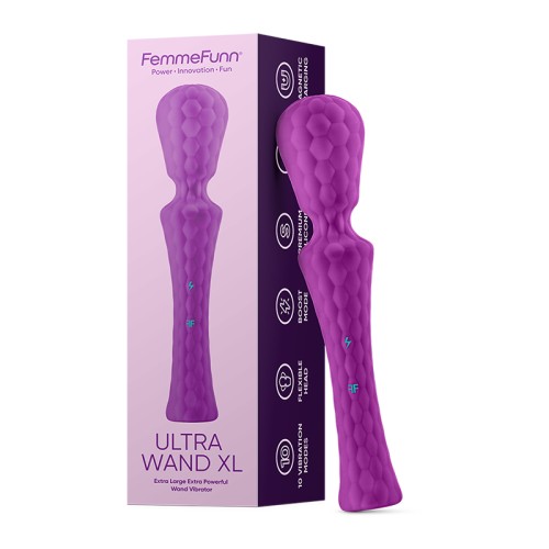 FemmeFunn Ultra Wand XL Vibrador de Silicona Recargable