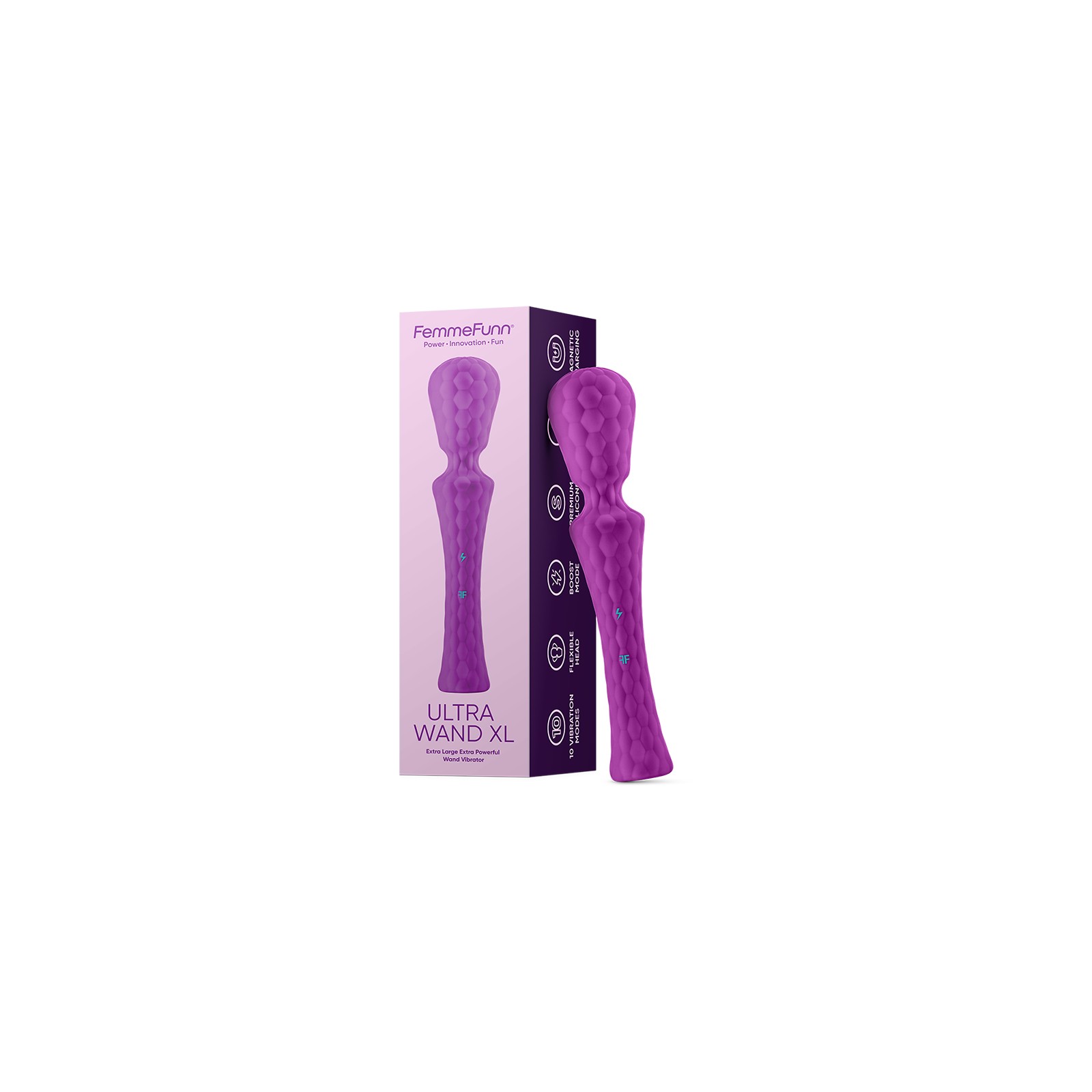 FemmeFunn Ultra Wand XL Vibrador de Silicona Recargable