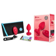 b-Vibe Plug Anal Vibrante - Elegante y Potente