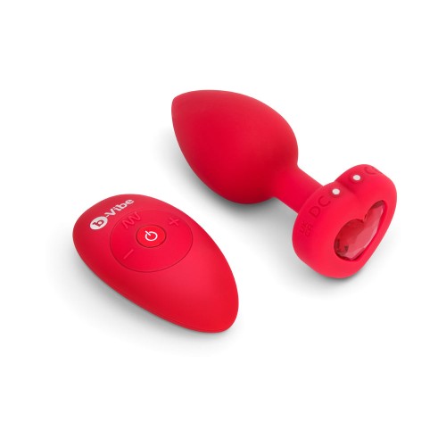 b-Vibe Plug Anal Vibrante - Elegante y Potente