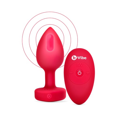 b-Vibe Plug Anal Vibrante - Elegante y Potente