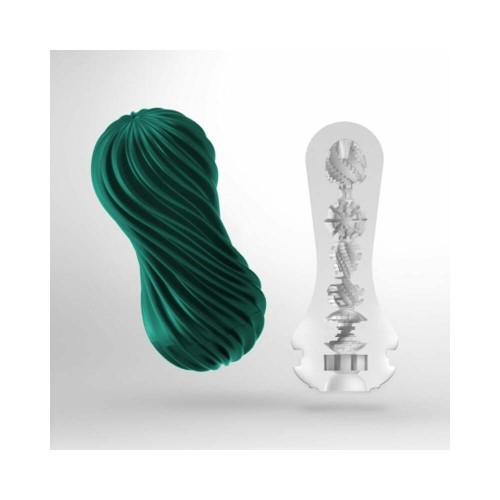 Tenga Flex Fizzy Green Estimulación - Revoluciona Tu Placer