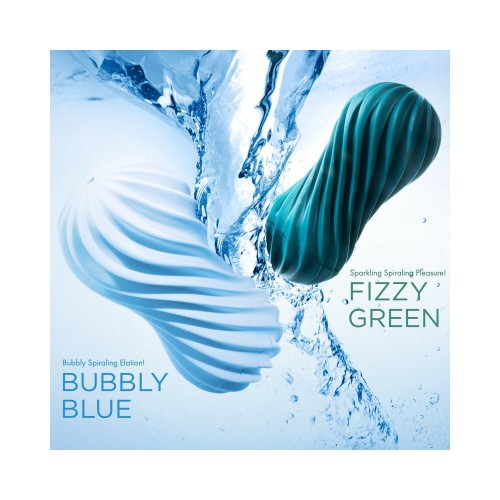 Tenga Flex Fizzy Green Stroker - Revolutionize Your Pleasure