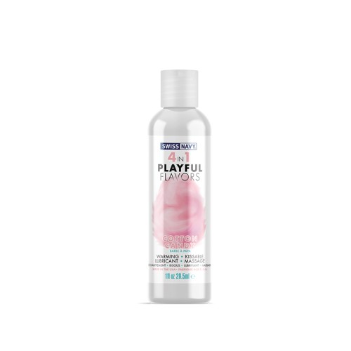 Swiss Navy 4 in 1 Cotton Candy Flavors Lubricant