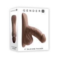 Packer de Silicona Gender X 4 in. - Realista y Cómodo