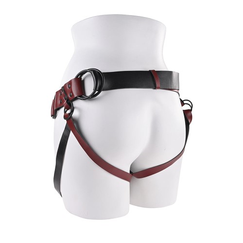 Saffron Monte Adjustable Strap-On Harness for Enhanced Play