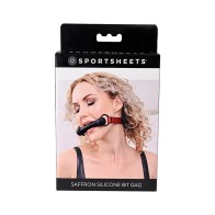 Sportsheets Saffron Silicone Bit Gag Adjustable Buckle