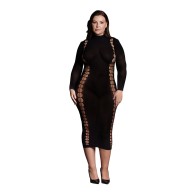 Le Desir Carme XI Dress with Turtleneck for Plus Size Women