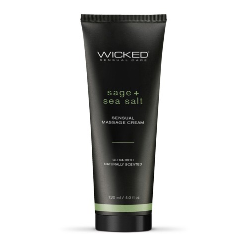 Crema de Masaje Sensual Wicked Sage + Sal Marina