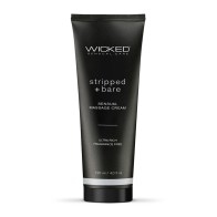 Crema de Masaje Wicked Stripped + Bare