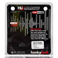 Hunkyjunk Revsling Cock & Ball Sling with Bullet Vibrator