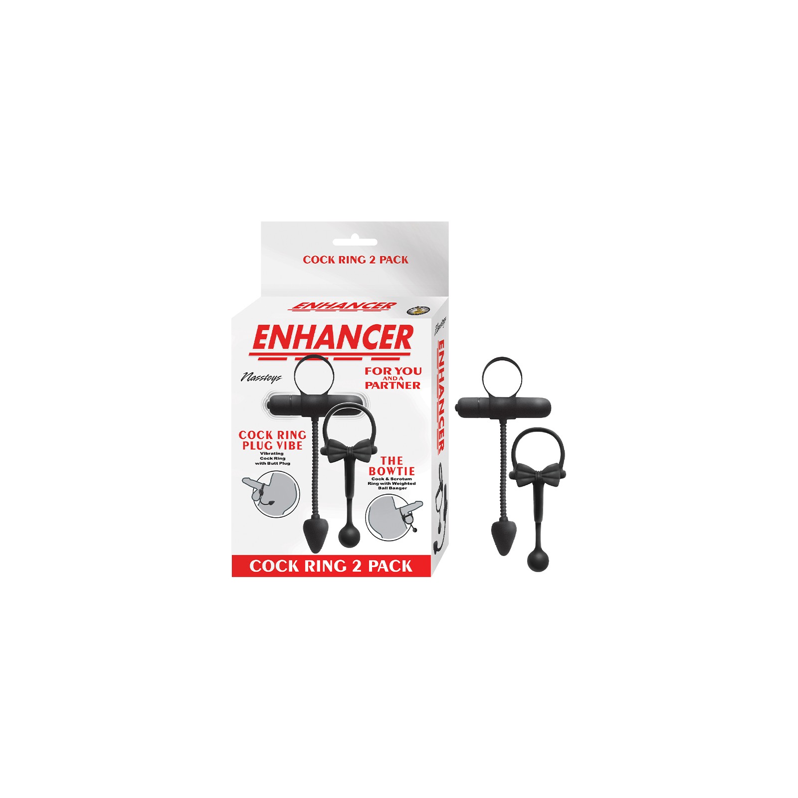 Enhancer Cockring 2 Pack for Ultimate Pleasure