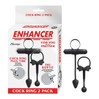 Enhancer Cockring 2 Pack for Ultimate Pleasure