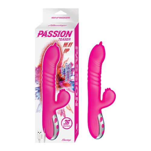 Dual Stimulator Passion Teaser Heat Up Rosa