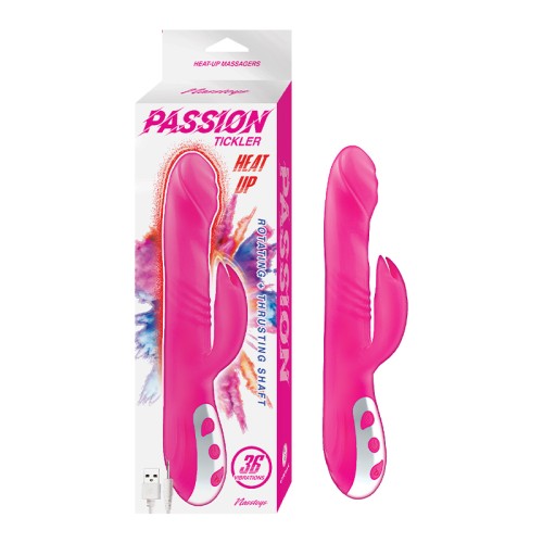 Passion Tickler Heat Up Dual Stimulator - 36 Vibrations