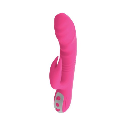 Passion Tickler Heat Up Dual Stimulator - 36 Vibrations