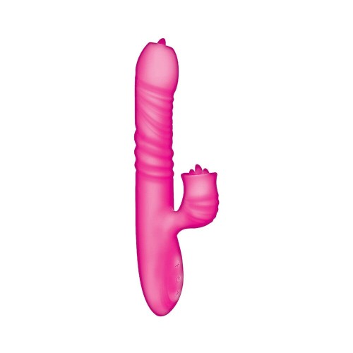 Passion Grabber Heat Up Dual Stimulator Pink