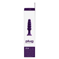 VeDO Rechargeable Silicone Vibrating Anal Plug Purple