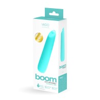 Vibrador Slimline Calentable Recargable VeDO Boom para el Placer